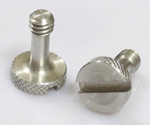 Staalcnc Precisie die 1/4“ Schroef van de Metaalcamera voor Driepoot/Qucik-Versieplaat machinaal bewerken
