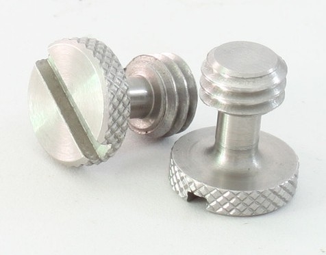 Staalcnc Precisie die 1/4“ Schroef van de Metaalcamera voor Driepoot/Qucik-Versieplaat machinaal bewerken
