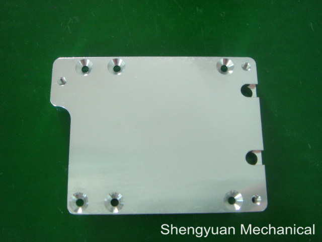 CNC van het Alodine Duidelijke Aluminium Precisie die Delen Heatsink GWHI/GBEL in Velumproducten machinaal bewerken