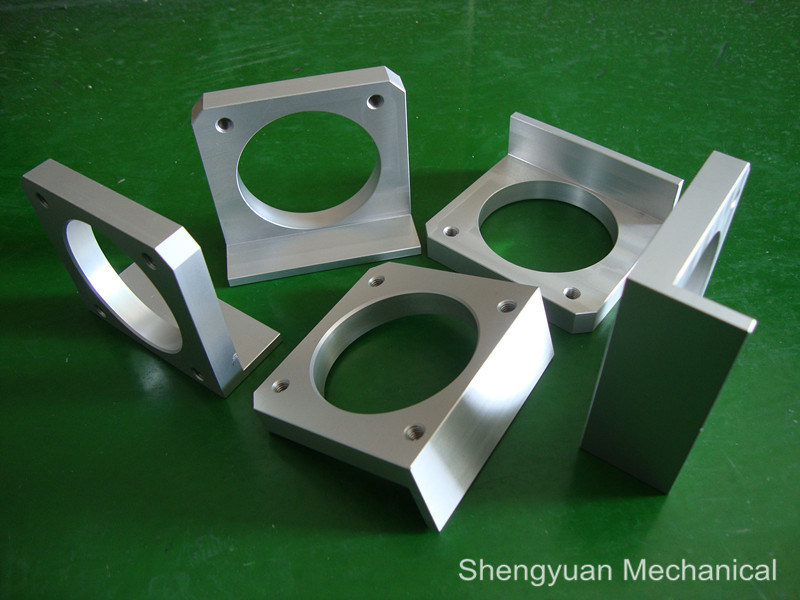 CNC Precisie Natuurlijk Machinaal bewerken anodiseert AL6061-de Motor van het Steunmetaal of 3D Printervervangstukken